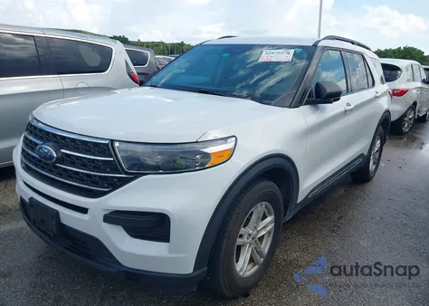 2022 Ford Explorer Xlt z USA, uszkodzony, nr VIN 1FMSK7DH3NGB20204